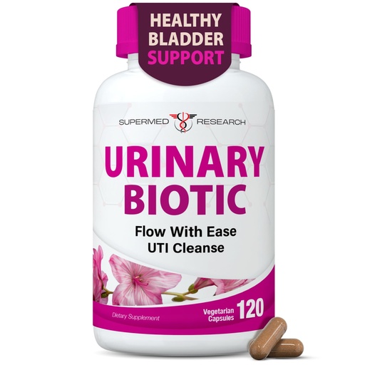 [BRSRGZT4AEIAMHLO] UTI Supplement – Bladder & Urinary Tract Health for Women with D-Mannose, Cranberry, Uva Ursi, Olive Leaf, Marshmallow Root and Oregano – Non-GMO Vegan UTI Pills (120 Capsules)
