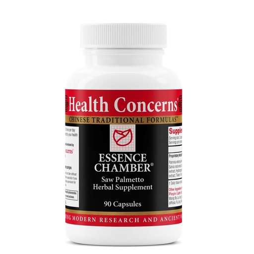 [BRSREFQFAR7QIYDD] Health Concerns Essence Chamber – Prostate & Urinary Tract Support – Saw Palmetto, Uva Ursi & Pumpkin Seed – Traditional Chinese Herbal Formula – Detox Supplement – 90 Capsules