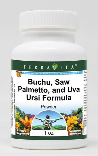[BRSWI2QRPMCR22I7] Buchu, Saw Palmetto, and Uva Ursi Formula Powder (1 oz, ZIN: 512131)