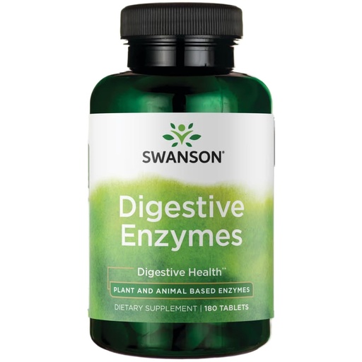 [BRSWIYT7PMBQCCA3] Swanson Digestive Enzymes 180 Tabs