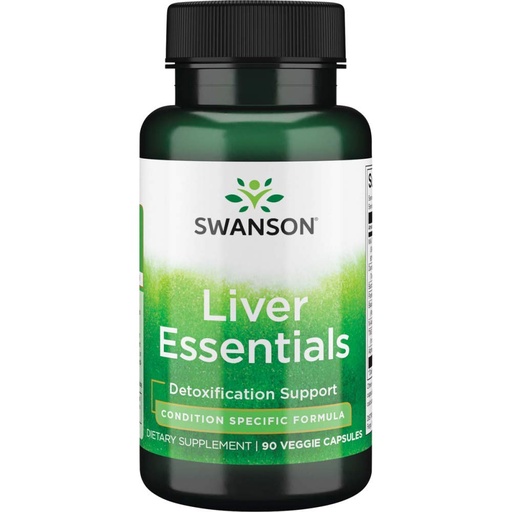 [BRSWGFAZDF5QE3L7] Swanson COND Liver Essentials 90 Veg CAPS
