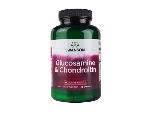 [BRSWIYT7PMBQKHQ5] Swanson Glucosamine & Chondroitin - Nutrition Supplement Promoting Joint Integrity, Movement & Flexibility - Wellness Formula Supporting Daily Joint Maintenance - (90 Capsules, 900mg Each)