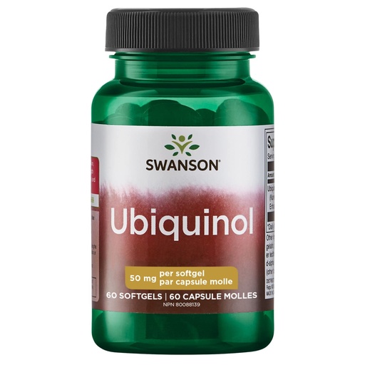 [BRSWIY36BRYGEHI5] Swanson Ubiquinol 50 Milligrams 60 Sgels