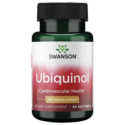 [BRSWIY36BR6AADQ7] Swanson Ubiquinol 100 Milligrams 60 Sgels