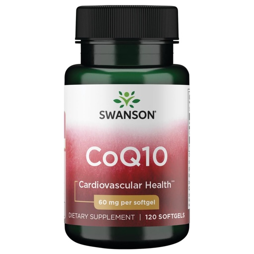 [BRSWIYT7PMBR6FT6] Swanson Coq10 60 60 Milligrams 120 Sgels