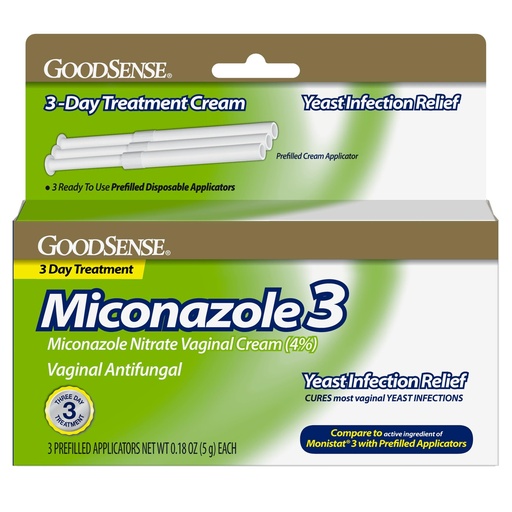 [BRSREH3YCIJWAHI6] Miconazole Nitrate Vaginal Cream (4 Percent), 3-Day Treatment for Vaginal Yeast Infection