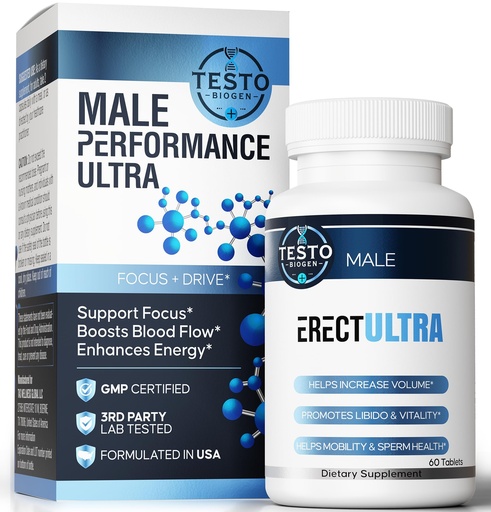 [BRSREGIYAQAQ4HTA] Male Enhancing Supplement - Fast Acting Performance Pills for Men for Blood Flow - Size & Stamina - Testosterone Booster, Maca Root, Epimedium,Tongkat Ali Dietary Supplement 60 Tablets