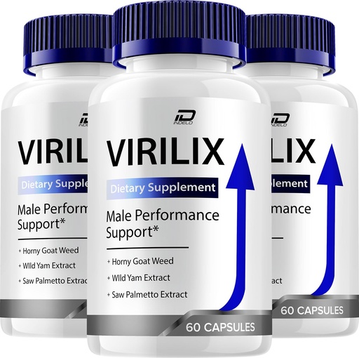 [BRSRGZL3CB5QMGTL] Virilix Capsule – Virilix Natural Ingredients Advanced Formula Health Support and Reviews (3 Pack - 180 Capsules)