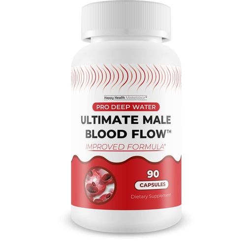 [BRSRACQ6BMMR63Y3] Pro Deep Water Ultimate Male Blood Flow - Improved Formula - Our Best Improved Blood Flow Supplement for Men - Advanced Blood Flow Support for Men - Our Best Circulation Supplement Alpha Boost Pills