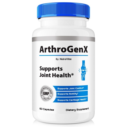 [BRSRECA7OIBBSD3U] ArthroGenX Capsules – Premium Joint & Mobility Support Supplement | Natural Formula for Flexibility, Comfort & Healthy Function | Easy-to-Take Arthro GenX Pills, Reviews (60 Capsules)