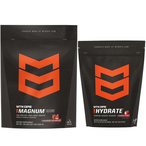 [BRSREHYCCANRSGTF] MTN OPS Magnum Clear Strawberry Watermelon & Hydrate Strawberry Coconut Bundle