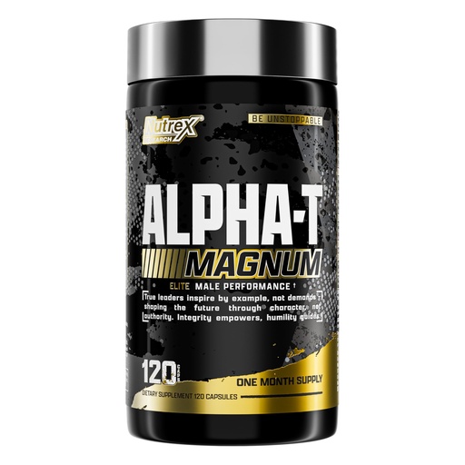 [BRSRAATYBAORU3I2] Nutrex Research Alpha-T Magnum Testosterone Support for Men | Anabolic Supplement with Tongkat Ali, Fadogia Agrestis, Shilajit and Ashwagandha | Muscle Builder for Strength, Growth & Hormone Balance