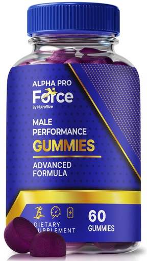 [BRSRABIKCB7GY33Z] Alpha Pro Force Gummies, Official Alpha Pro Force Gummies for Men, All-Natural Male Formula to Support Peak Performance and Stamina, Alpha Pro Force ME Gomitas Reviews (60 Gummies)