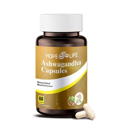 [BRSREEA7DMMG2ETL] Herbal Mood & Sleep Support - Contains Ashwagandha, Spearmint Ext, GABA, Casein Protein Peptide, L-Theanine, Ginger Oil, Black Pepper Extract - Non-GMO, Soy-Free & Gluten-Free, 60 Capsules