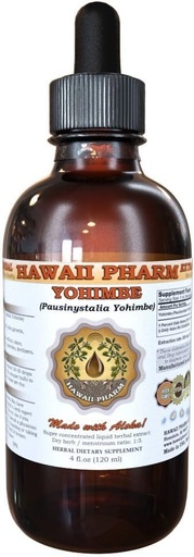 [BRSWIGIFAQCB4DY3] Yohimbe Liquid Extract, Yohimbe Liquid (Pausinystalia Yohimbe) Tincture 4 oz