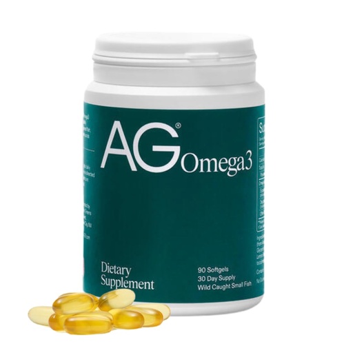 [BRSREYYNDMHGMDIU] AG1 Omega 3 Fish Oil Softgels – 2000mg EPA & DHA from Wild-Caught Fish, Supports Heart, Brain & Joint Health | 90 Capsules | Athletic Greens Supplement