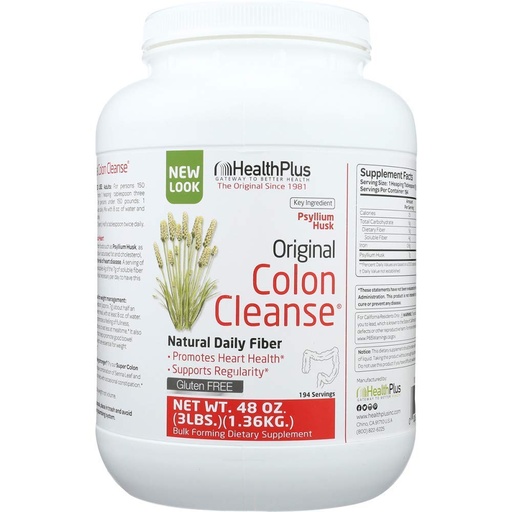 [BRSWIYTYO4PA2HL4] Health Plus Inc. The Original Colon Cleanse, 48 Ounces