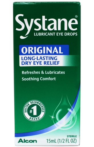 [BRSWIZQRPMAREHLY] Systane Eye Drops, Lubricant, Long Lasting (Pack of 24)