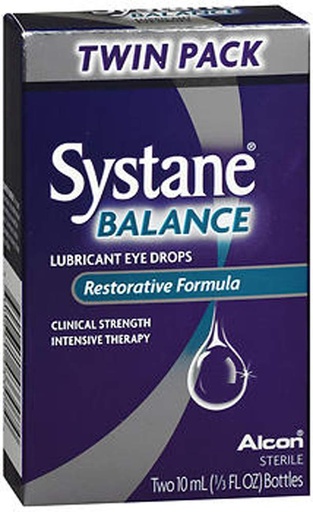 [BRSWGGLYAUIWKH3P] Systane Balance Eye Drops, Pack of 2