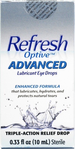 [BRSWIGQ3AUGQMGTC] Optive Advanced Lubricant Eye Drops 0.33 OZ (Pack of 3)