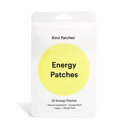 [BRSRAGAZCUMWYCD2] Kind Patches Energy Patches - Vegan, Latex Free - 30 Count
