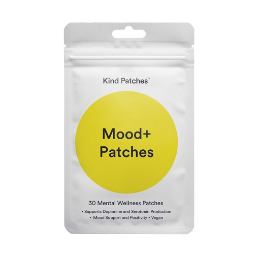[BRSREZD6OEHA2HQ3] Kind Patches Mood Plus Patches with Mucuna Pruriens, Rhodiola, and Lions Mane Extract - Vegan - 30 Count