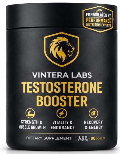 [BRSREBA6B57AGDYY] Testosterone Booster for Men Maximum Strength (3rd Party Lab Tested) Maca, Turkesterone, Tongkat Ali, Testosterone Supplement for Men Test Booster - Pills
