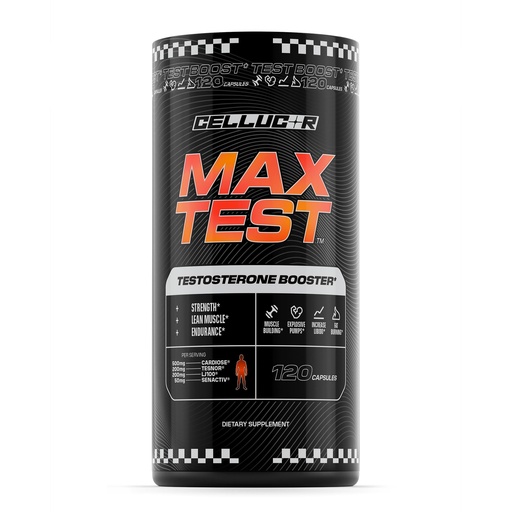 [BRSRE234PIFBQH3J] Cellucor Max Test™ Testosterone Booster | 120 Capsules