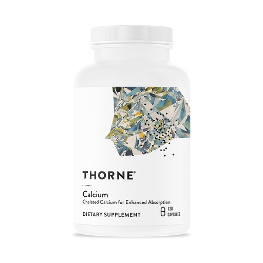 [BRSWEBA7C4FBYGYV] THORNE - Calcium - (Formerly DiCalcium Malate) - Chelated Calcium for Enhanced Absorption with DimaCal for Bone Density Support* - 120 Capsules