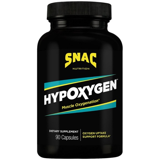 [BRSWIYLROMGQCHY3] SNAC HypOxygen - Muscle Oxygenation Performance & Endurance Supplement, Improves the Body’s VO2 Max & Assists with Recovery from High-Repetition Exercise, 90 Veggie Capsules (45 Servings)