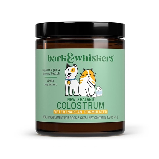 [BRSREYD3CB5Q423D] Dr. Mercola Bark & Whiskers New Zealand Colostrum, 90 Scoops, Supports Gut and Immune Health, Non-GMO