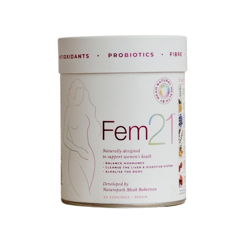 [BRSWGAD7O4FBAFL7] Nutritional Supplement for Women, Herbal Blend with 21 Superfoods for Women’s Wellness and Vitality, with Prebiotics, Probiotics and Antioxidants, 1-Month Supply, 300 g