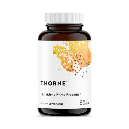 [BRSWIZL3CMDBWELK] THORNE - FloraMend Prime Probiotic - Shelf Stable Probiotic Blend - Gut Health Supplement to Aid Weight Management & Support Digestive Health* - 30 Servings
