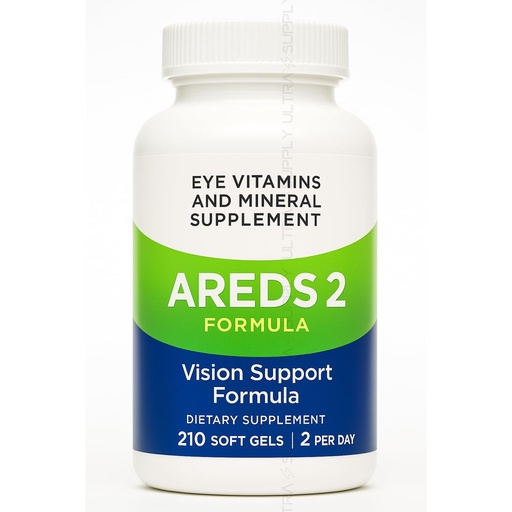 [BRSREZQCCIFQGDLG] AREDS 2 Eye Vitamins with Lutein & Zeaxanthin, Vision Support Supplement (210 Count.)