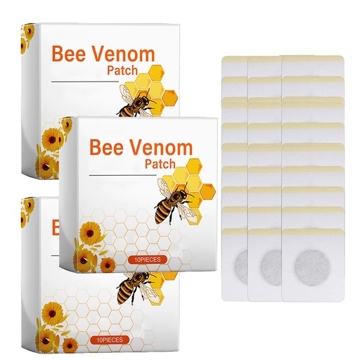 [BRSRAZTYBAJQYFDX] 30pcs Bee Venom Patches, Lymphatic Drainage Patches for Women and Men