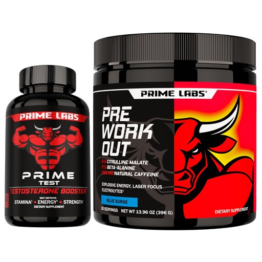 [BRSREHYDCIIGEF3F] Prime Labs Prime Test + Pre Workout Powder for Men Supplement