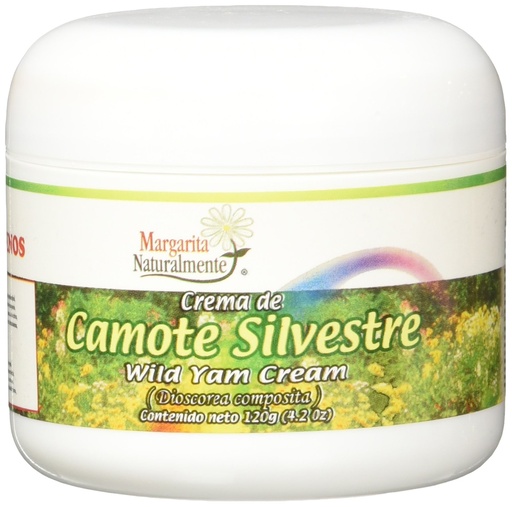 [BRSWEBAQAADQKFAY] Wild Sweet Potato Cream 4.2 Oz (Margarita Naturalmente). Menopause Support.