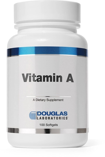 [BRSWIZYBOAHACG36] Douglas Laboratories Vitamin A | 10,000 I.U. Vitamin A Derived from Fish Liver Oil | 100 Softgels