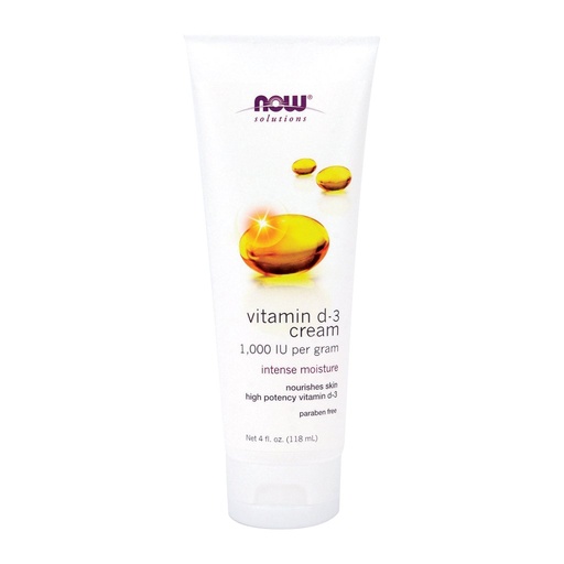 [BRSWI2YCOYHBAE3E] Now Foods Vitamin D-3 Cream - 4 fl. oz. 8 Pack