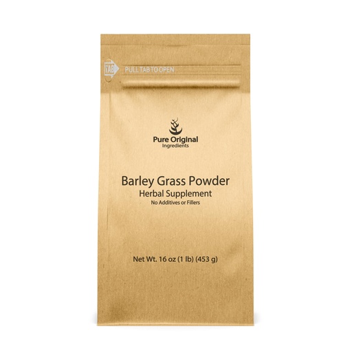 [BRSROFQBBUHRQ23V] PURE ORIGINAL INGREDIENTS Barley Grass Powder, 1 lb, Herbal Supplement, Always Pure, No Fillers