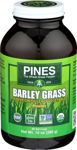 [BRSWKG36BIHQYYDU] Pines Organic Barley Grass Powder, 10 Ounce