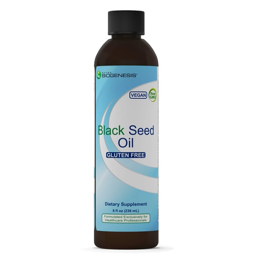 [BRSWGHTYDEJQO2A7] Nutra BioGenesis - Black Seed Oil - Black Cumin Seed Extract - Vegan, Gluten Free, Non-GMO - 8 Fluid Ounces