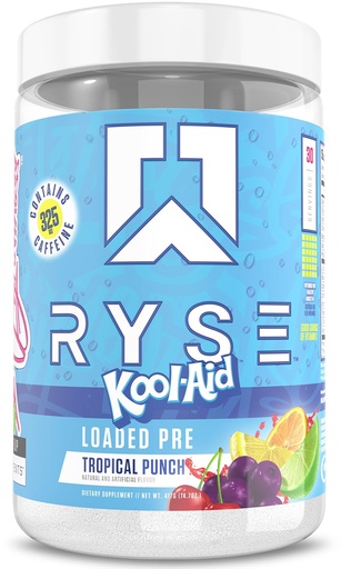 [BRSRM235C4GQEYI6] Ryse Loaded Pre Workout Powder - Kool-Aid Tropical Punch - Daily Pre-Workout for Men & Women with 300mg Caffeine, Beta Alanine, and Citrulline for Pump, Focus, and Energy - 30 Servings