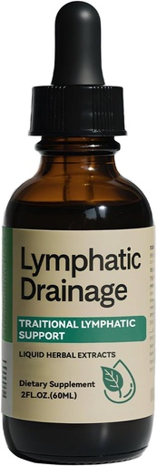 [BRSREGQCCMMBGE37] Lymphatic Drainage Drops, 2000mg Herbal Blend with Elderberry & Echinacea Dandelion，– Supports Lymphatic Drainage, Immune System & Detox 2 fl oz (1pcs)