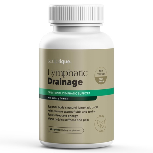 [BRSRGEIZCIIROFDD] Lymphatic Drainage Supplement – Lymphatic Drainage Capsules with Dandelion, Burdock, Cleavers & Echinacea, Supports Bloating, Fluid Balance & Daily Lymphatic Wellness – 60 Capsules