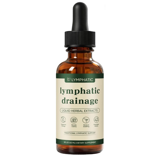 [BRSRG2QTAUCQAYD2] Lymphatic Drainage Drops, Lymphatic System Support, Immune System, Natural Herbal Blends, Vegan & Non-GMO (1)