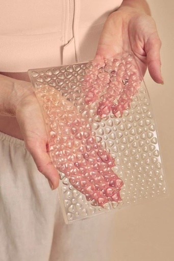 [BRSREBQHDMGQIHI7] Amoena Lymph Flow Silicone Pressure Pad - Compression Pad - Supports/Stimulates Lymp Flow - 155 x 210 mm