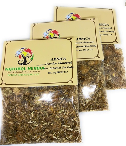 [BRSWGHADPMPBG3QY] Arnica Hierba/Tea (10.6 Grms.)3 PACK