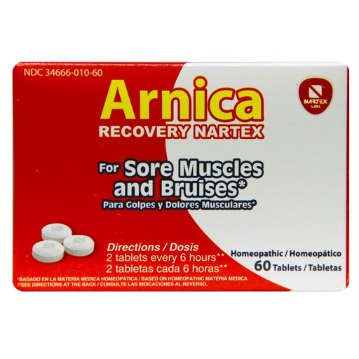 [BRSRAYAQOQNGYDLO] Arnica Recovery TABS NARTEX