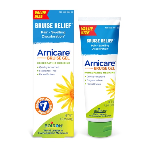 [BRSRECT2OICGM23H] Boiron Arnicare Bruise Gel for Pain, Inflammation or Swelling, Soreness, and Discoloration - Non-Greasy and Fragrance-Free - 4.2 oz
